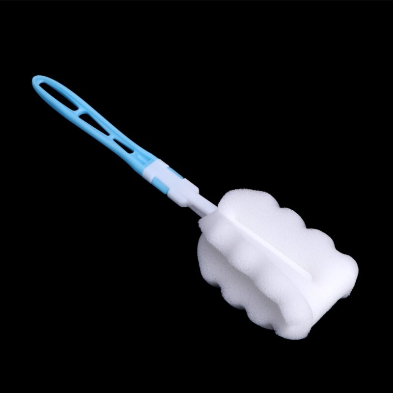 Escova limpeza multifuncional para mamadeiras com alça plástico