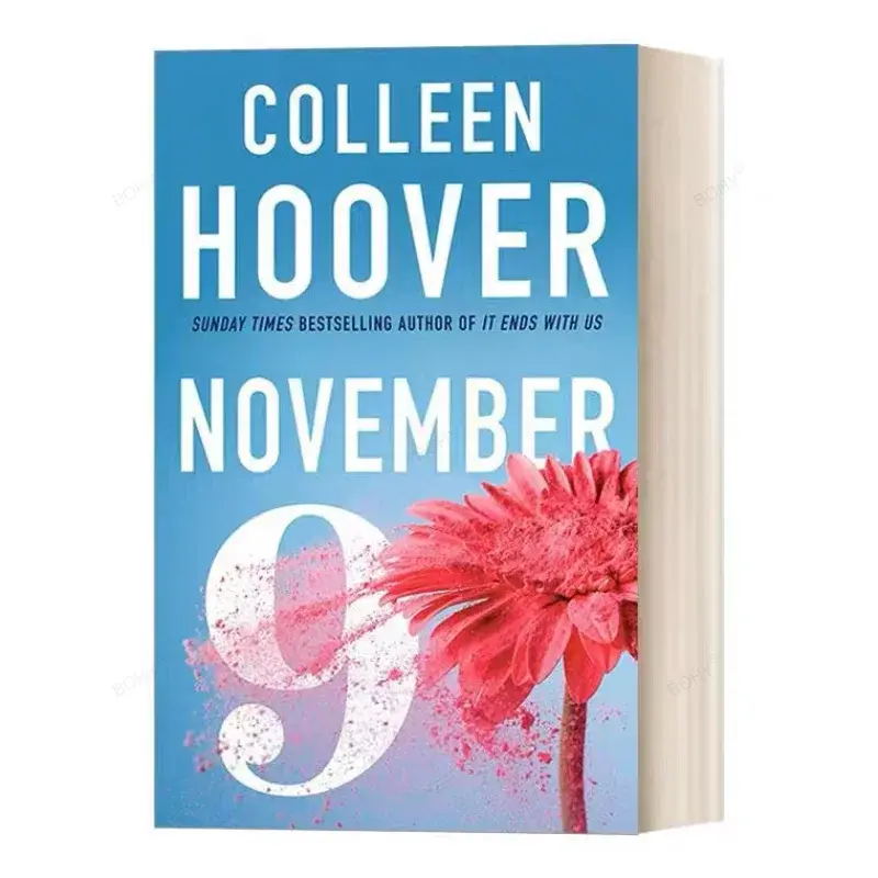 9 novembre un romanzo Paperback di Colleen Hoover bestseller Book