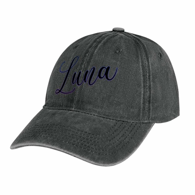 Luna-Chapeau de cowboy grande taille, casquette de sport, casquette de golf, chapeau derby, garçon, enfant, femme