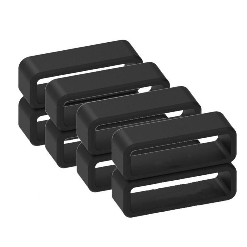 Accessorio per anello con cinturino elastico di ricambio in Silicone nero da 12-30mm