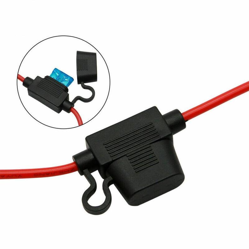 Quick Release SAE Cable With Fuse Terminal O Connector Battery Charger Extension Adapter Wire 16AWG Terminal