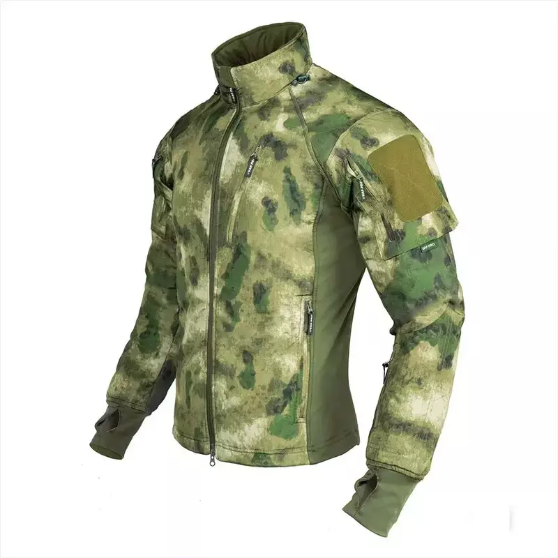 Jaqueta de algodão tática masculina, impermeável acolchoada, camuflagem ultraleve, jaqueta de esqui de montanhismo, nova, 2022