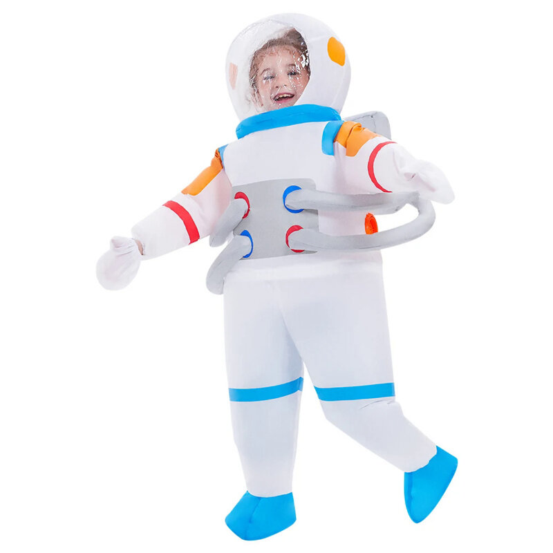Adult Kids Astronaut ET Alien costumi gonfiabili Anime spaventoso mascotte Purim Halloween Party Cosplay Costume abiti divertenti Dress