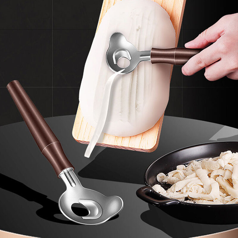 304 Stainless Steel Face Cutter Thickened Household Knife Face Cutter Household Kitchen Small Tool Manual Face Scraper