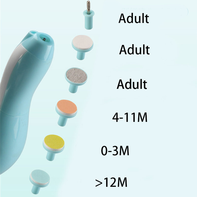 Детский Электрический триммер для ногтей детский инструмент для полировки ногтей Детский многофункциональный бритвенный триммер детский маникюрный набор