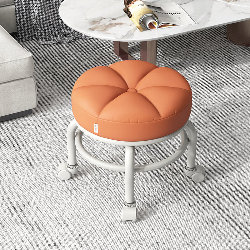 Multifunzione Pedicure Spa Chair sedile rotante mobili cambia scarpe sgabello Nordic Home Living Room sgabelli bassi per il tempo libero portatili