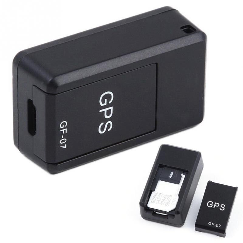Magnetik GF07 GPS Mini Perangkat Pencari Lokasi Waktu Nyata Pelacak Pintar Penyerap Magnet GPS Mini Pencarian Lokasi Hewan Peliharaan Mobil Motor Antihilang