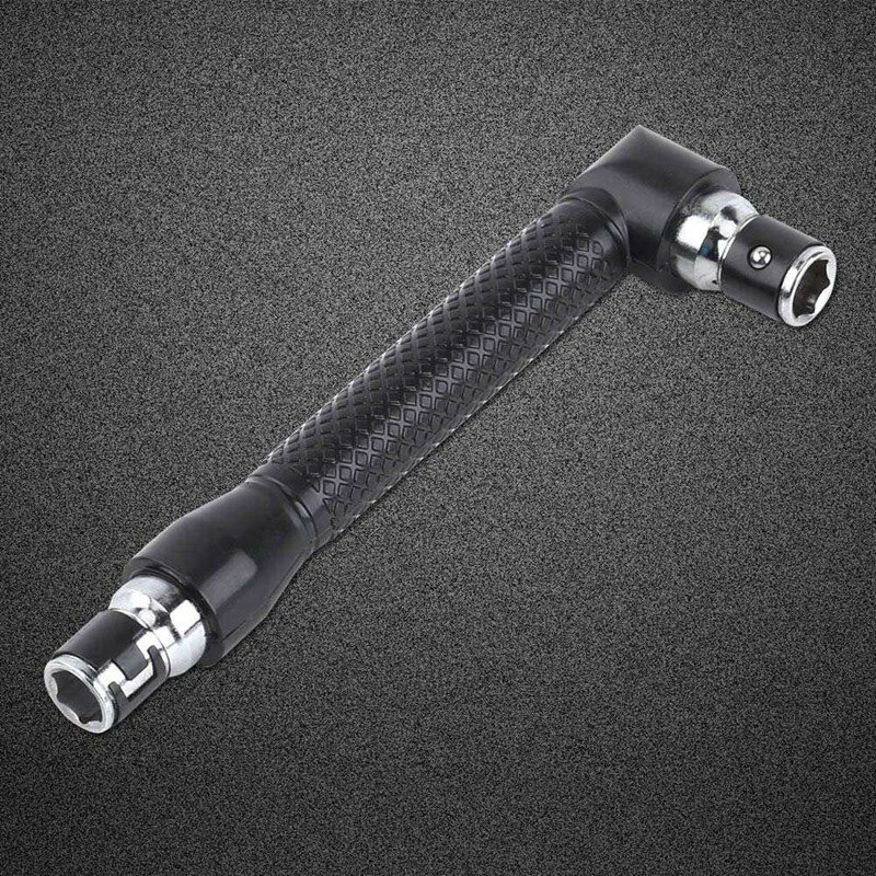 L Shape 1/4 Inch Hex Wrench Double Head 90 Degree Right Angle Screwdriver Bits