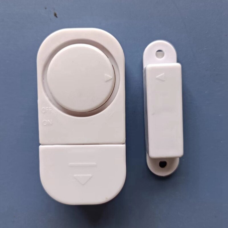 6 zestawów/paczka bezprzewodowy Alarm włamywacza do mieszkania z zabezpieczeniem przeciw kradzieży dzwonek do drzwi okno alarmowe drzwi dla bezpieczeństwo w domu czujnik magnetyczny do DIY