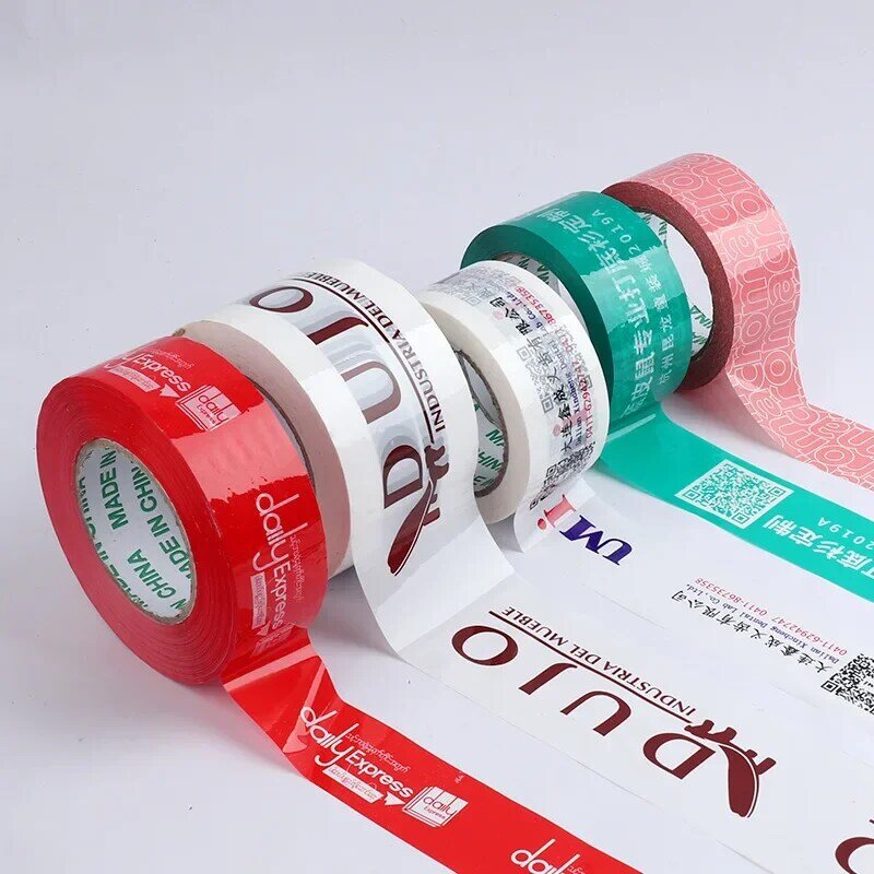 Customized productPrivate Custom High Quality Adhesive Tape Custom Black Shipping Packaging Tape With Logo Printed