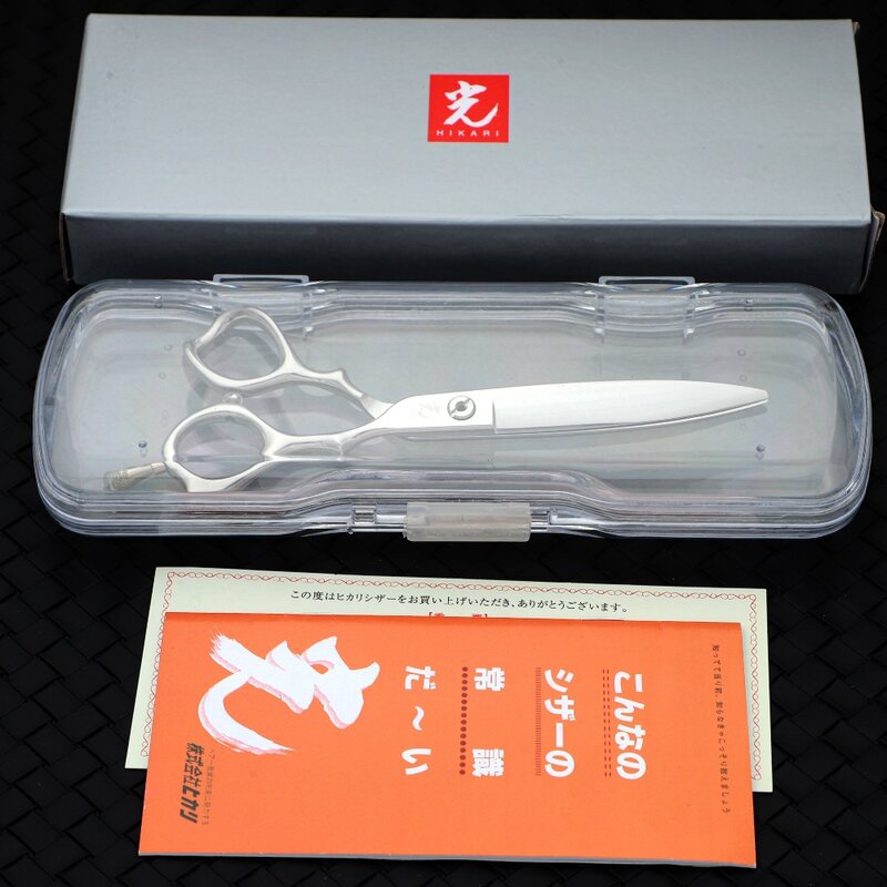 Japońskie HIKARI 164 profesjonalne nożyczki fryzjerskie specjalne 6.0 6.5 7-calowe nożyczki płaskie nożyczki kompleksowe nożyczki