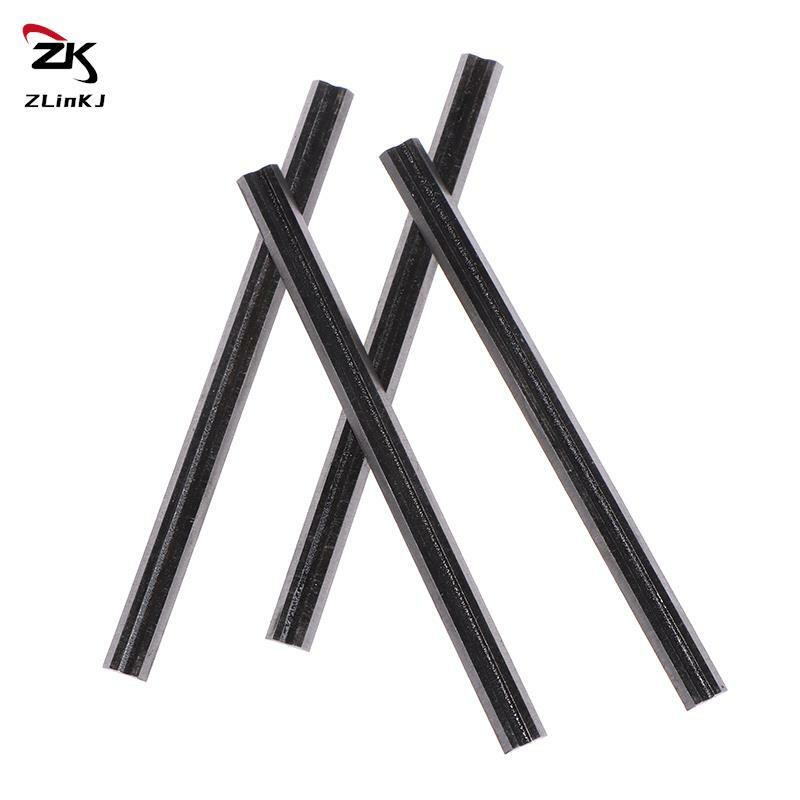 10Pcs/set 82mm Carbide Planer Blades For Cutting Soft Hard Woods Ply-wood Board for Woodworking Machinery Parts 82 x 5.5 x 1.2mm