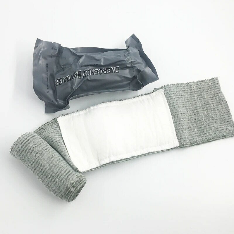 Hot sale 1pc 4 Inches Madicare Israeli Bandage Trauma Dressing First Aid Medical Compression Bandage Emergency Bandage Hot