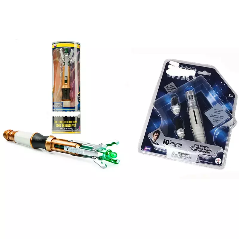 Doctor who  wperipherals 10th 12th 14 th generations Fourteenth wh ornament  sonic  screwdriver sonic screwdriver toy figurine