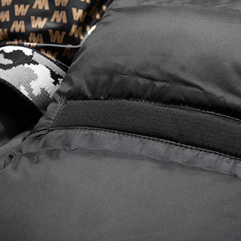 Piumino invernale da uomo in tinta unita piumini Cargo moda Casual spessa calda giacche imbottite giacca con cappuccio maschile