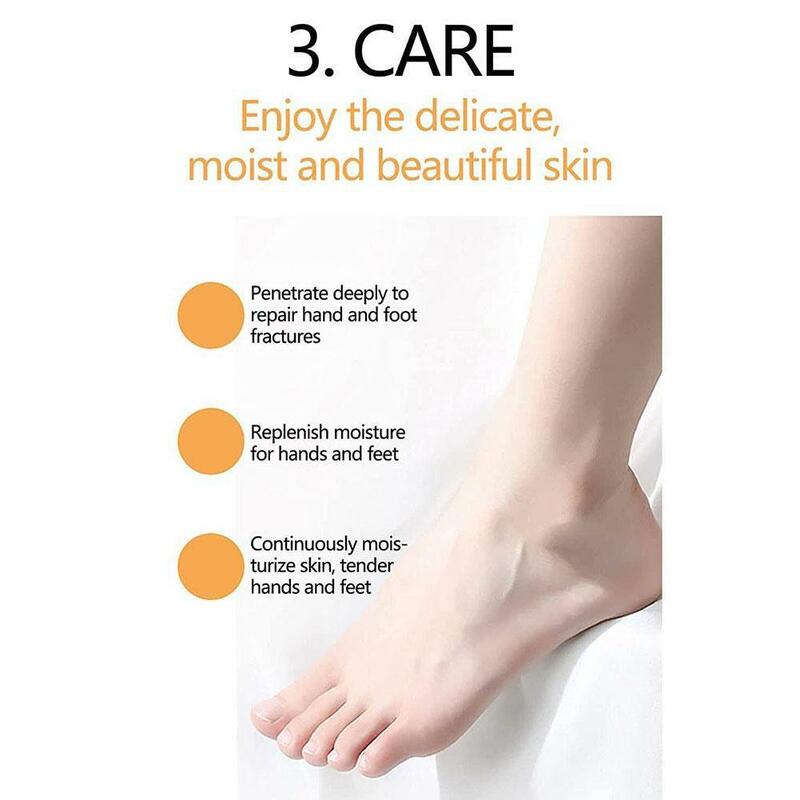 20g Anti-Drying Crack Foot Cream Heel Cracked Repair Cream Removal Dead Skin Hand Feet Care For Cracked Hands Foot Spa S7Q6