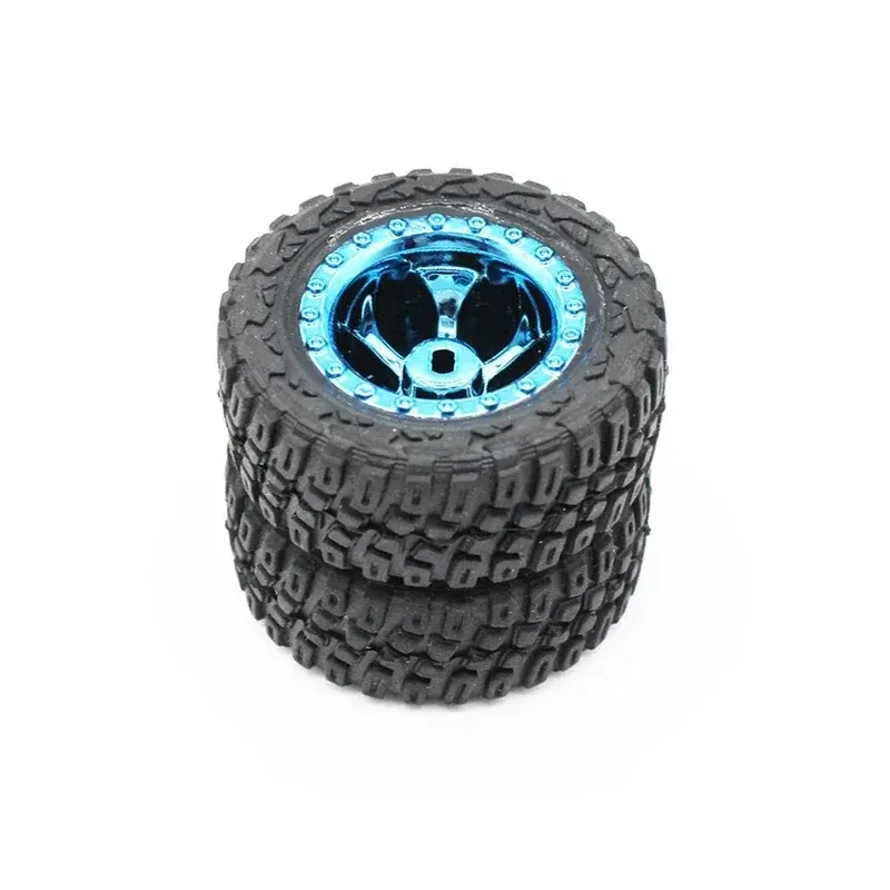 Neumático de goma para coche teledirigido, pieza de repuesto para Wltoys 284161 2133, 284161, 1/28, 4 unidades