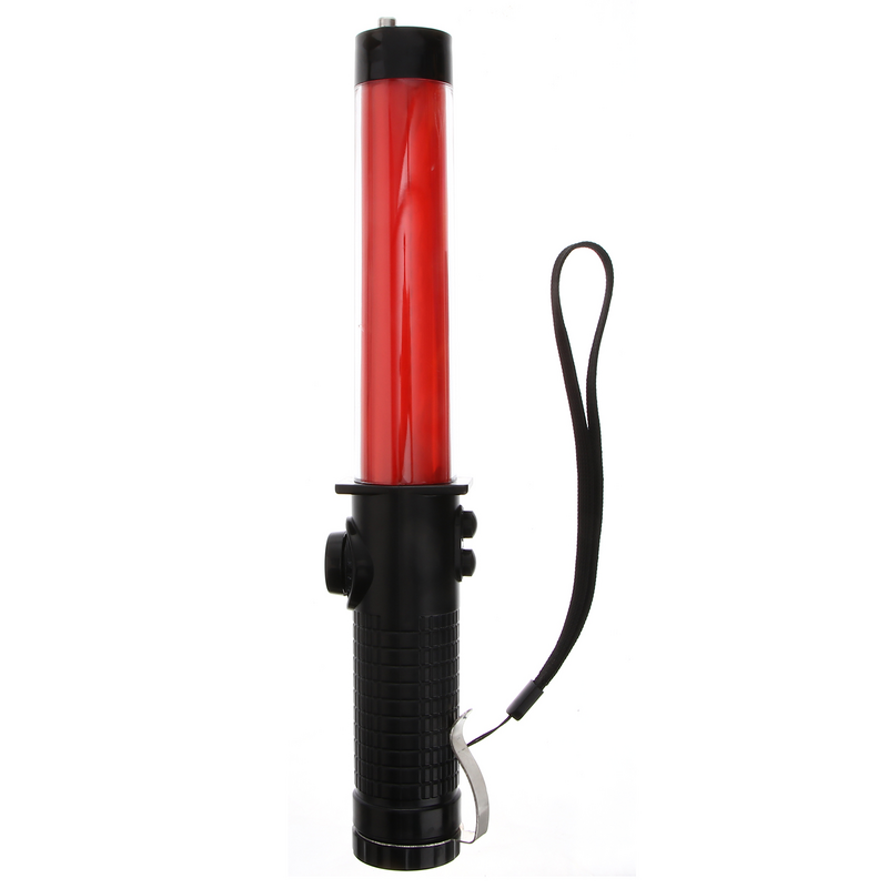 11-дюймовая красная фотолампа для управления огнем, дорожная палочка с магнитным крючком, 2 шт., аварийный дорожный маячок без стандартной палочки