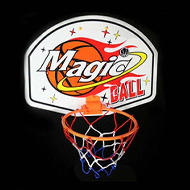 No Hole Punching Basketball Basket Hoop Brinquedos, caixa pendurada inflável, encosto ajustável