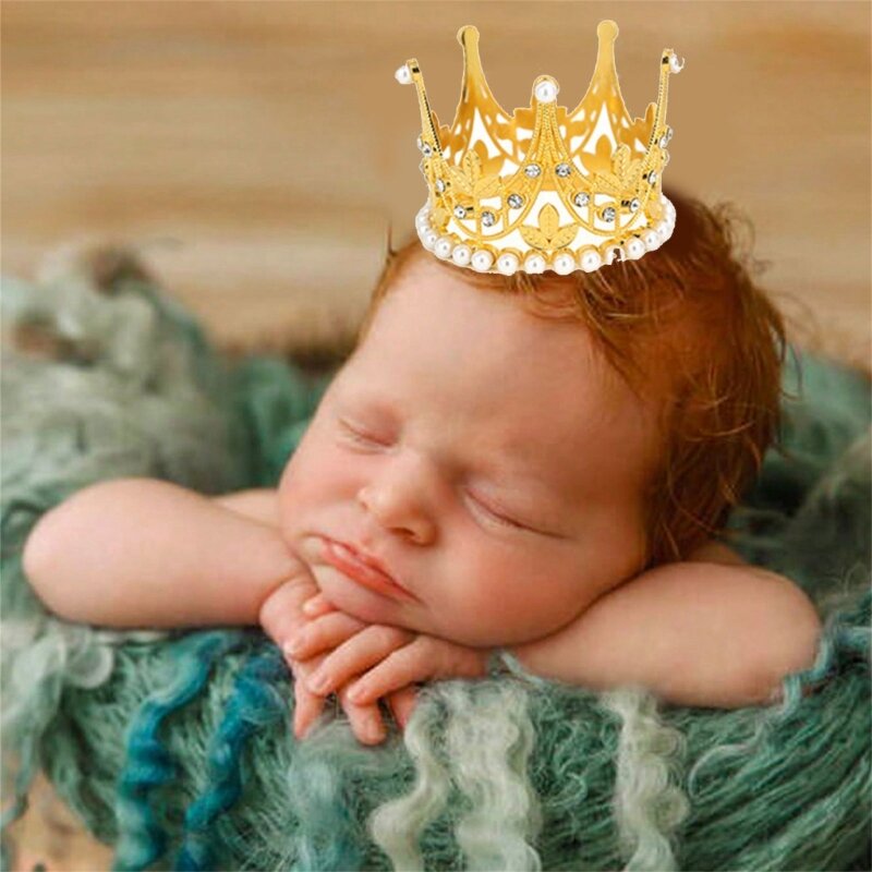 ทารกแรกเกิดการถ่ายภาพมงกุฎคาดศีรษะเด็กหูฟังสำหรับบรรยากาศเหมือนฝัน