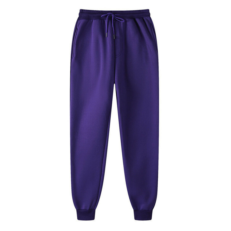 Pantalones de Hip Hop de ocio a la moda para mujer, pantalones de entrenamiento con cordones simples, informales, de Color sólido, con bolsillo
