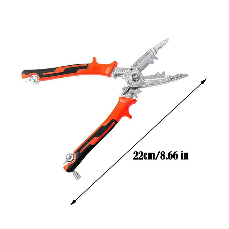 10 in 1 hand tool Multifunct Wire Stripper Heavy Duty Universal Pliers Wire Stripper Cable Cutter Terminal Crimping Hand Tool