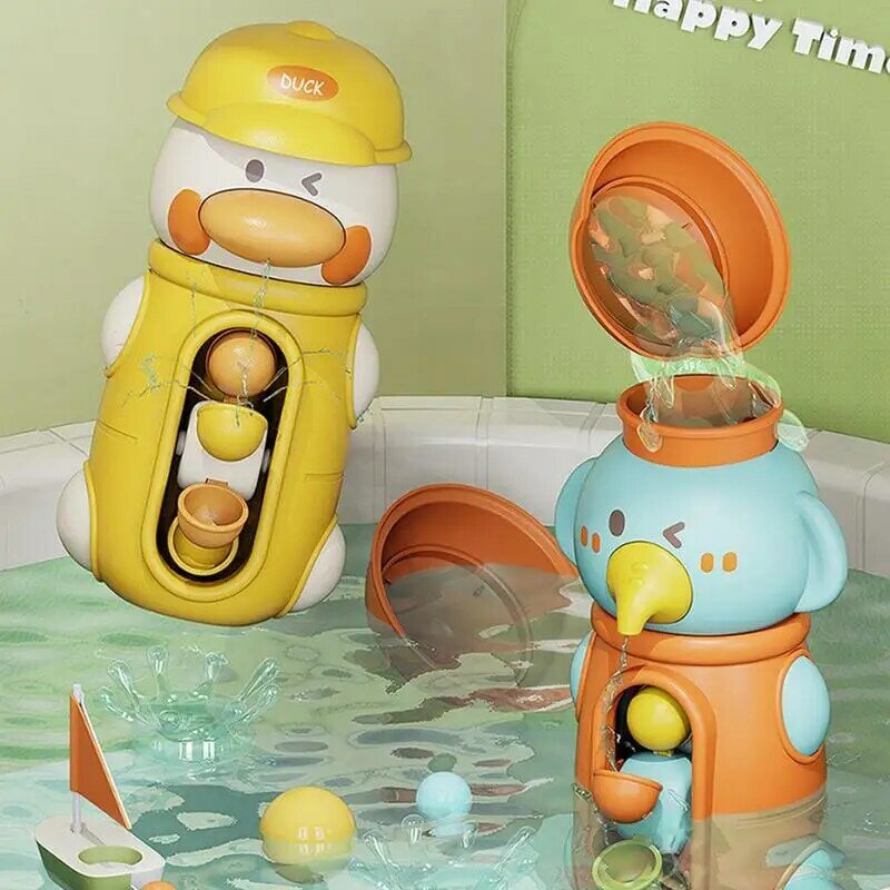 ของเล่นห้องน้ำ S น้ำหมุนเวียนล้อน้ำเกมสำหรับเด็กเป็ดช้างอาบน้ำของเล่นห้องน้ำสัตว์รถบรรทุกของเล่นอาบน้ำสำหรับเด็ก