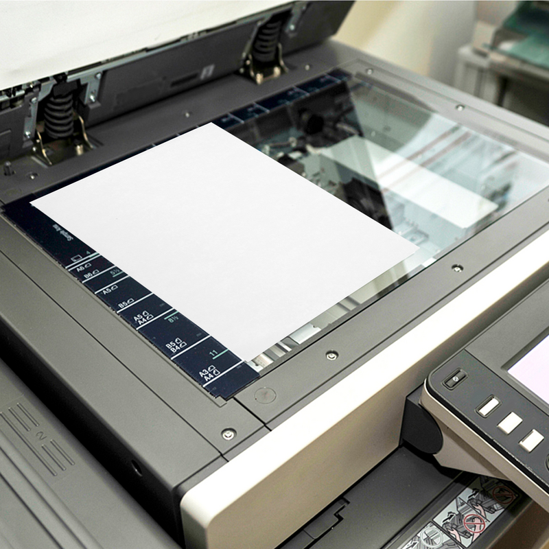 Papel Kraft A4 autoadhesivo para impresora, pegatina de marcado de copia, papel de impresión grande, papel de escritura de etiquetas mate, papel térmico, 50 hojas