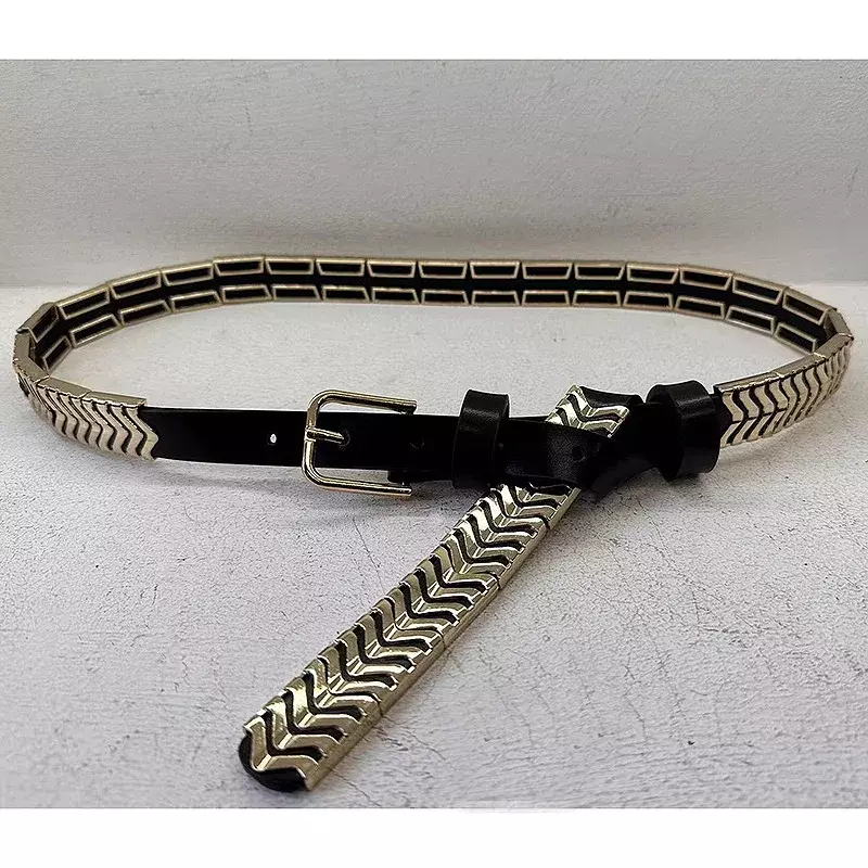 Top Quality Genuine Leather Belts for Women Cummerbund Luxury Female Belt Decorative Simple Waist Belt Punk hip Hop  trend belt