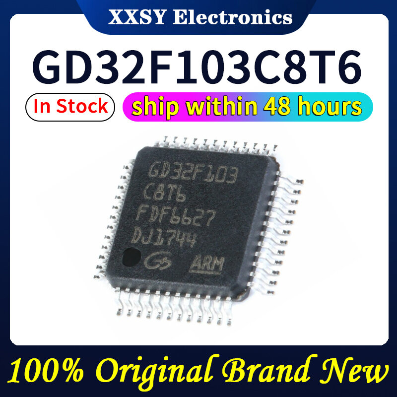 GD32F103C8T6 LQFP48 Wysokiej jakości 100% oryginalny nowy