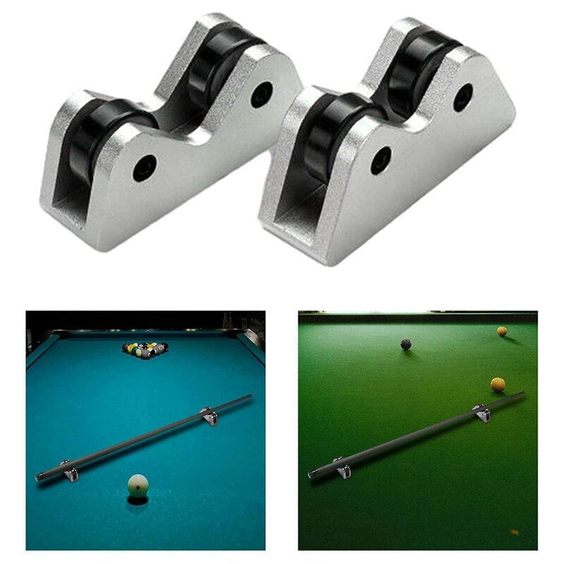 Piscina Bilhar Cue Straightness Detector Kit, Snooker Club Roller Set, Bar Checker Manutenção, 2pcs