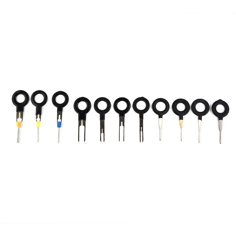 11PCS Car Wire Plug Terminal Remove Tools Crimp Connector Extractor Puller Terminals Release Pin Stylus Repair Tool