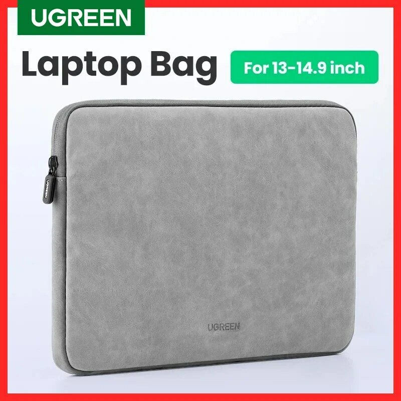 Borsa per Laptop UGREEN per Macbook Pro Air 13.9 custodia da 14.9 pollici per custodia per Notebook impermeabile HP Lenovo iPad borsa per il trasporto