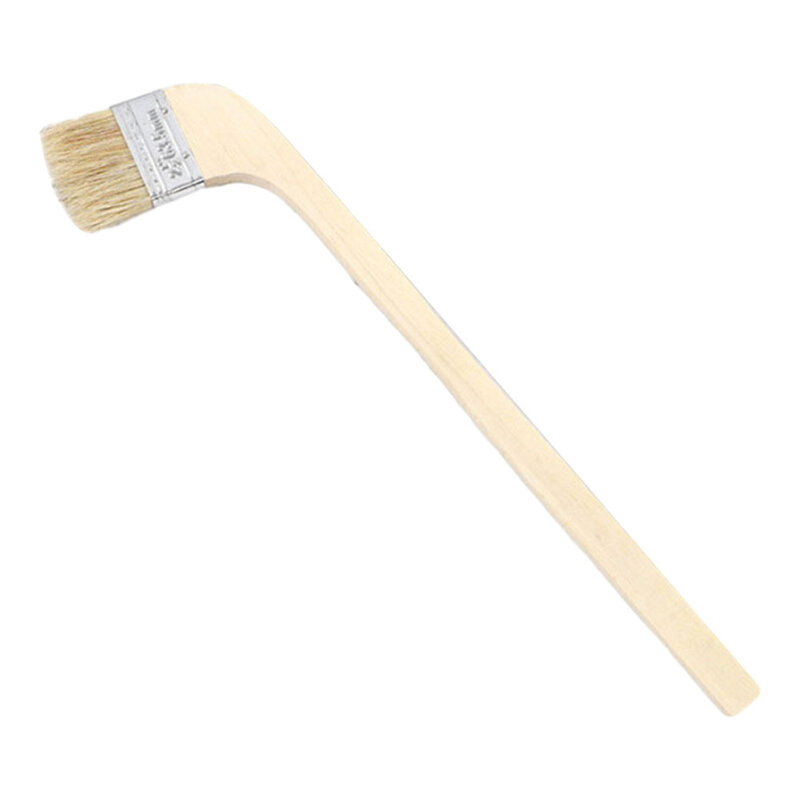 Щетка с деревянной ручкой, щетина, ручка для кистей, инструмент для удаления пыли и очистки, морские кисти для краски, ручные инструменты для мастерской