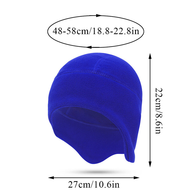 Warm Thickened Hat Ear Protect Hats Winter Hat Woolen Beanie Cap Earmuff Ear Protector Thermal Cycling Ski Caps Unisex Headgear