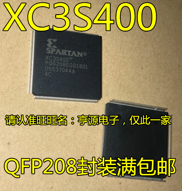 XC3S400-4PQG208C XC3S400ใหม่ของแท้2ชิ้น XC3S400-4TQG144C QFP208 I QFP144