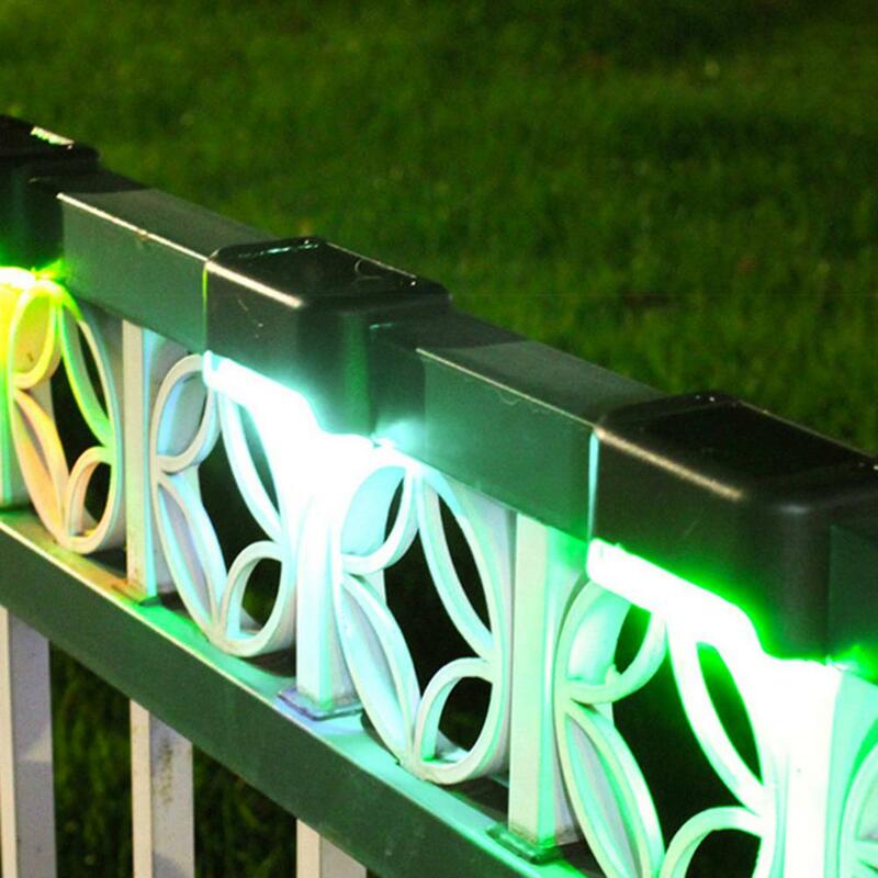 Practical Landscape Lamp Light Sensor Decorative 3 Colors Ultra-Bright Courtyard Lamp Wall Light