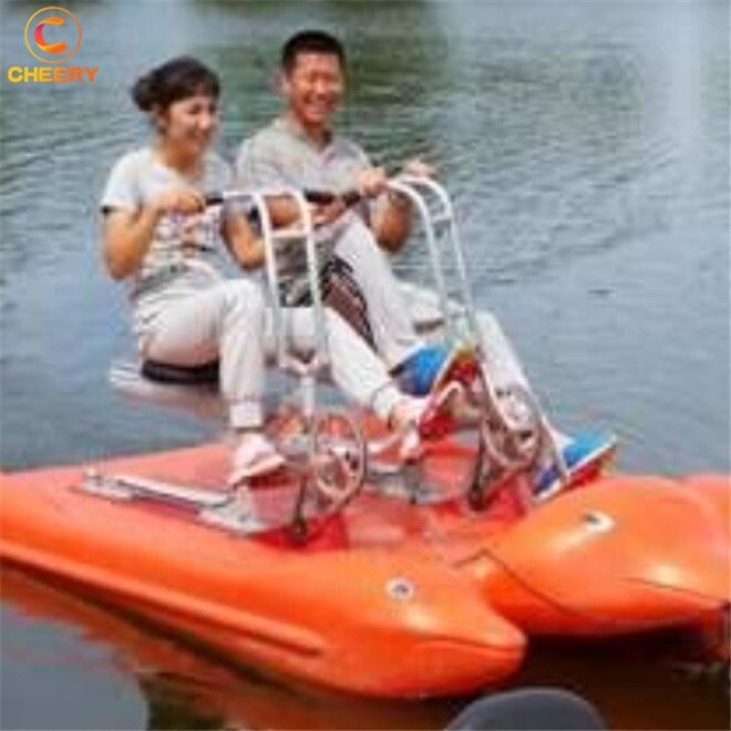 Vendita calda attrezzature per giochi d'acqua giochi sportivi per il tempo libero sedile singolo bicicletta per bici da acqua a due posti