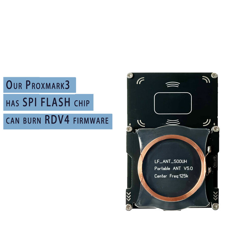 Proxmark3 kit pembaca RFID, perangkat pengembangan mudah V5.0 512K 5.0 SPI flash NFC untuk RFID NFC kartu penyalin retak 2 USB