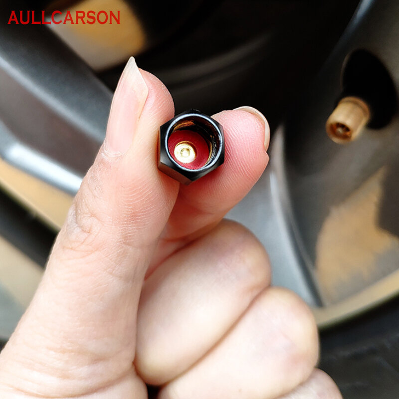 For BYD ATTO 3 Song Plus Tang Han TAN Seal Dolphin U8 Car Wheel Tire Air Valve Caps Stem Cover With Brand Accessories