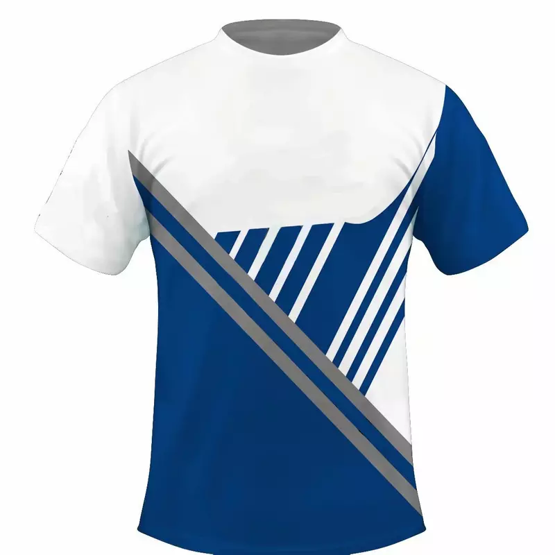 Camiseta de manga curta com decote em 0 masculino, uniforme de equipe, respirável, street fashion, novo, verão