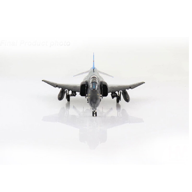 Die Cast F-4E Ghost Fighter Combate militar para homens, liga proporcional e plástico simulado, presente dos homens, 1:72