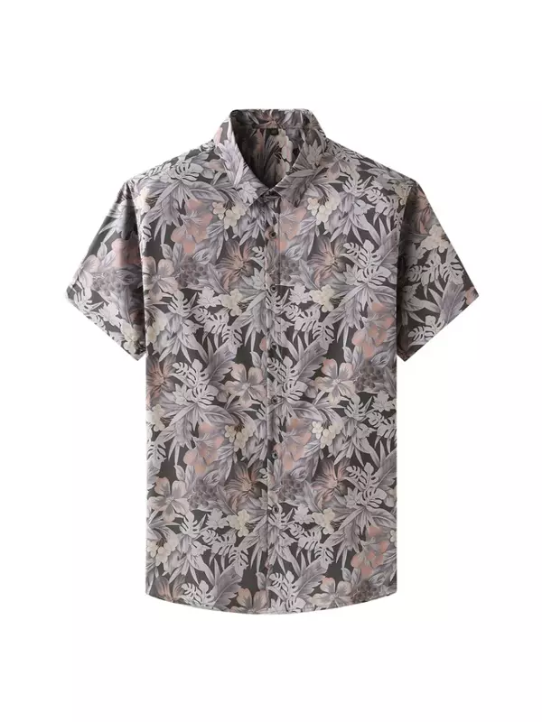男性用の超大型半袖シャツ,薄いデジタルプリントのシャツ,マイクロエラスティックタイドマイクロ,プラスサイズ2x l,8xl,10xl,新しい夏のコレクション