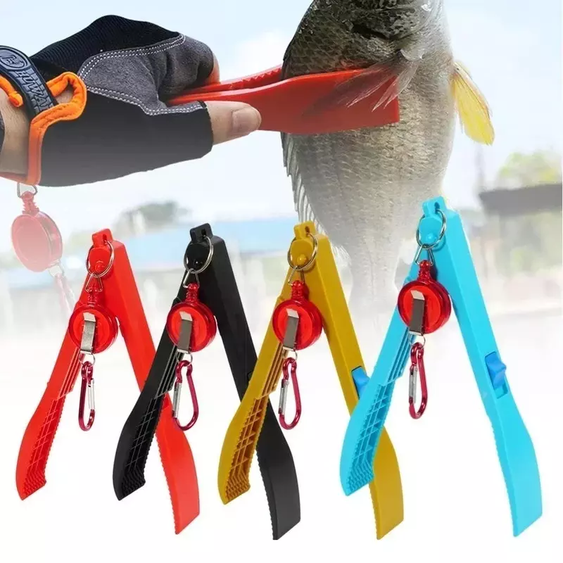 Alicates de pesca con Clip, llavero de cebo, soporte Gps, pinzas de pescado, dispositivo de bloqueo, herramientas de abrazadera, entretenimiento deportivo