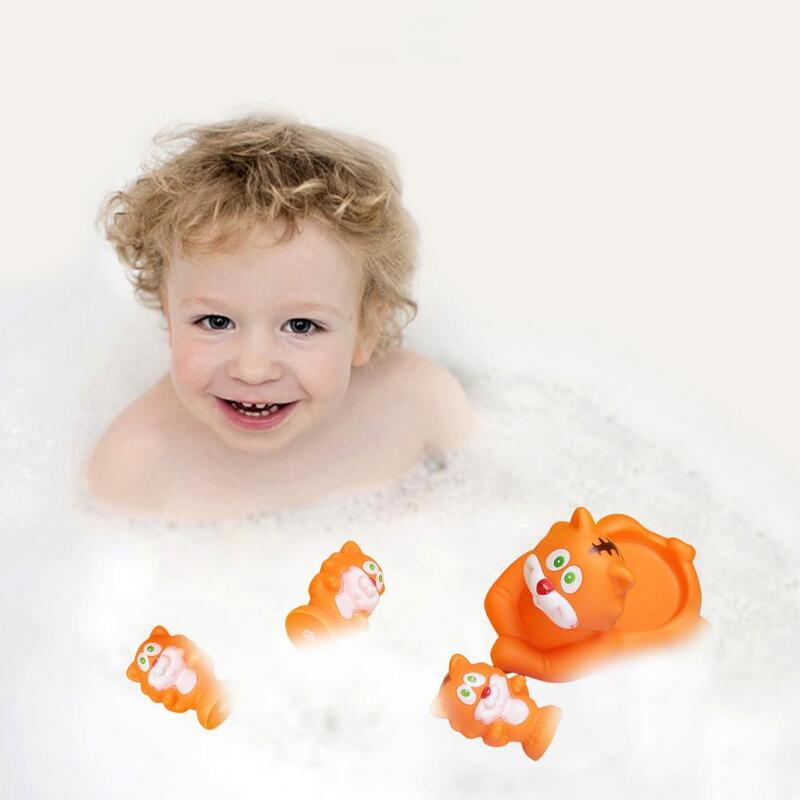 Juguetes de natación de ducha con forma de Animal lindo ligero, comodidad emocional, entretenimiento infantil