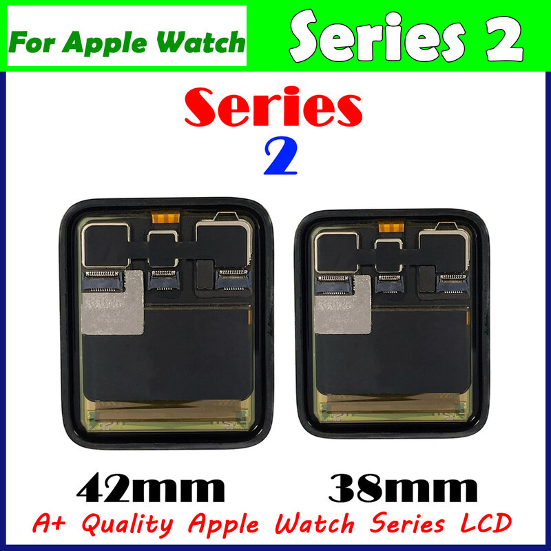 애플 워치 시리즈 2 용 LCD 터치 스크린 OLED 디스플레이 디지타이저, iwatch 어셈블리, 38mm, 42mm, 신제품