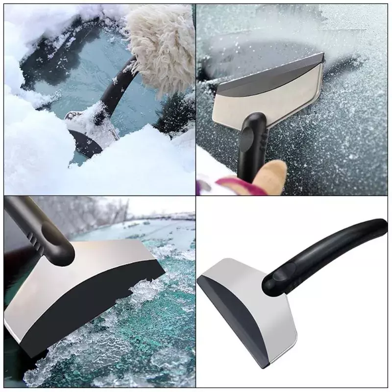 Универсальная Многофункциональная автомобильная лопата для снега, инструмент для удаления зимнего лобового стекла, скребок для льда, инструмент для удаления снега на стекле, автомобильные аксессуары