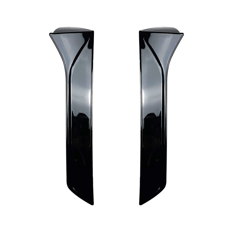 1 paio nero lucido lunotto laterale Auto Spoiler ala per Seat Leone 5F FR MK3 MK3.5 2012-2021 Styling Auto Canards Splitter