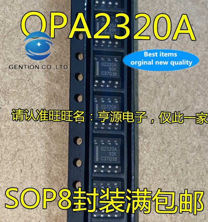 Chip amplificador 100% original, 02320A, OPA2320, OPA2320AIDR, IC, SMD, SOP8