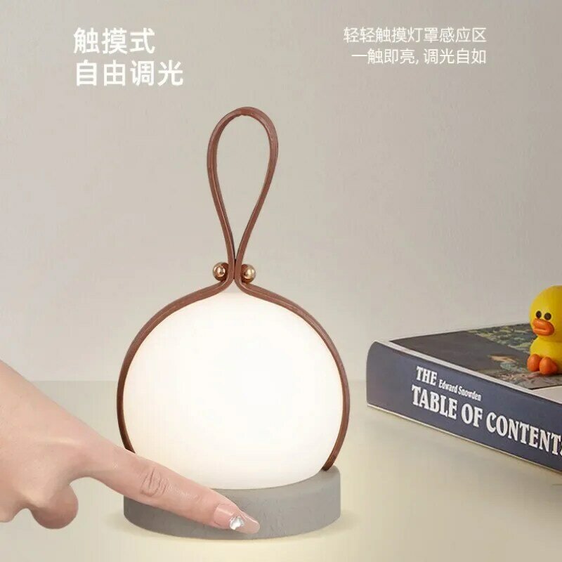 Освещение для кемпинга, новинка, портативная настольная лампа, настольная лампа, прикроватная тумбочка